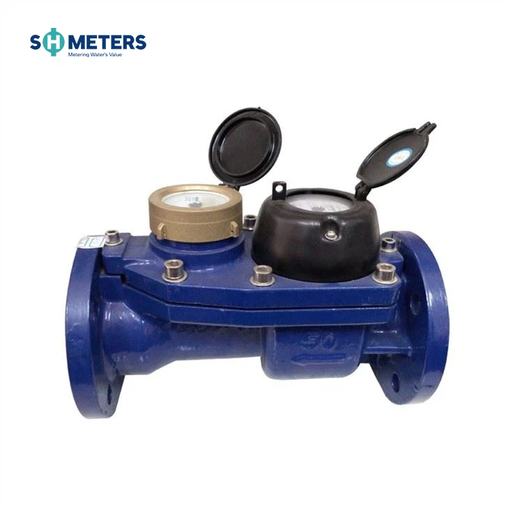 Outdoor Iron Turbine Compound Water Meter