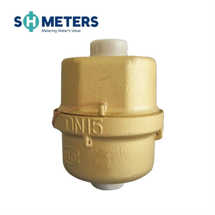 Brass Body Volumetric Water Meter DN15~40mm