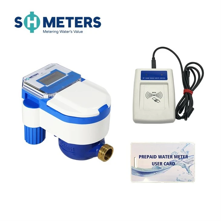 IC Card Smart Water Meter DN 15~25mm For Residential IC Card Smart Water Meter DN 15~25mm For Residential
