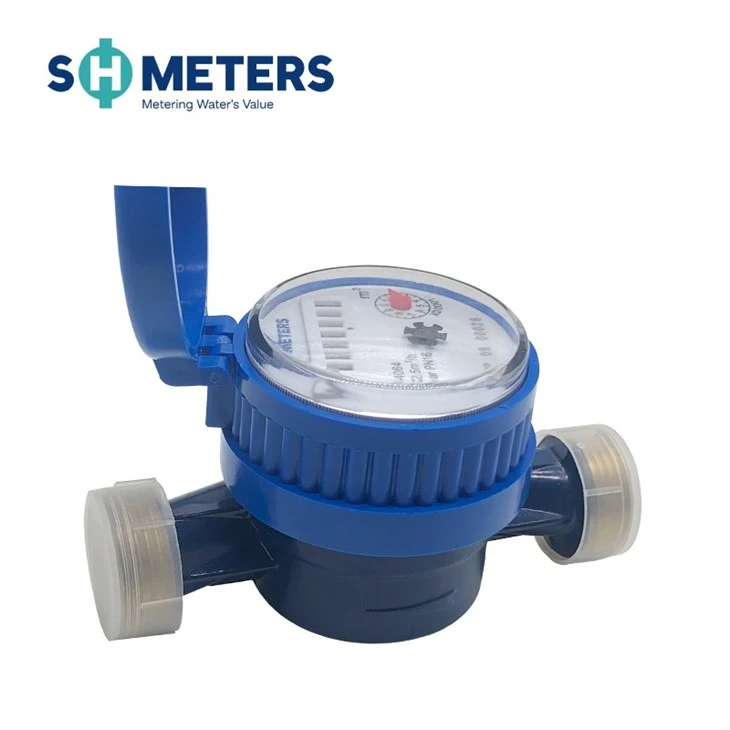Single Jet Water Meter R80/R100 Brass Body For Residential high quality